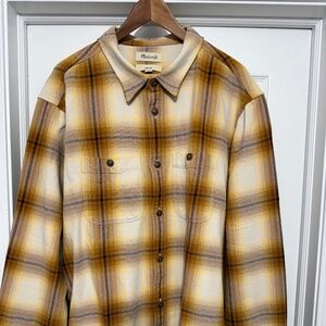 MADEWELL HEAVY SHIRTS,  XXL (MINT)
